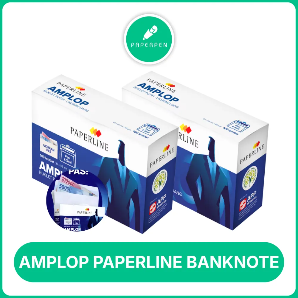 AMPLOP PAPERLINE BANKNOTE AMPLOP PAPERLINE BANKNOTE - Image 1