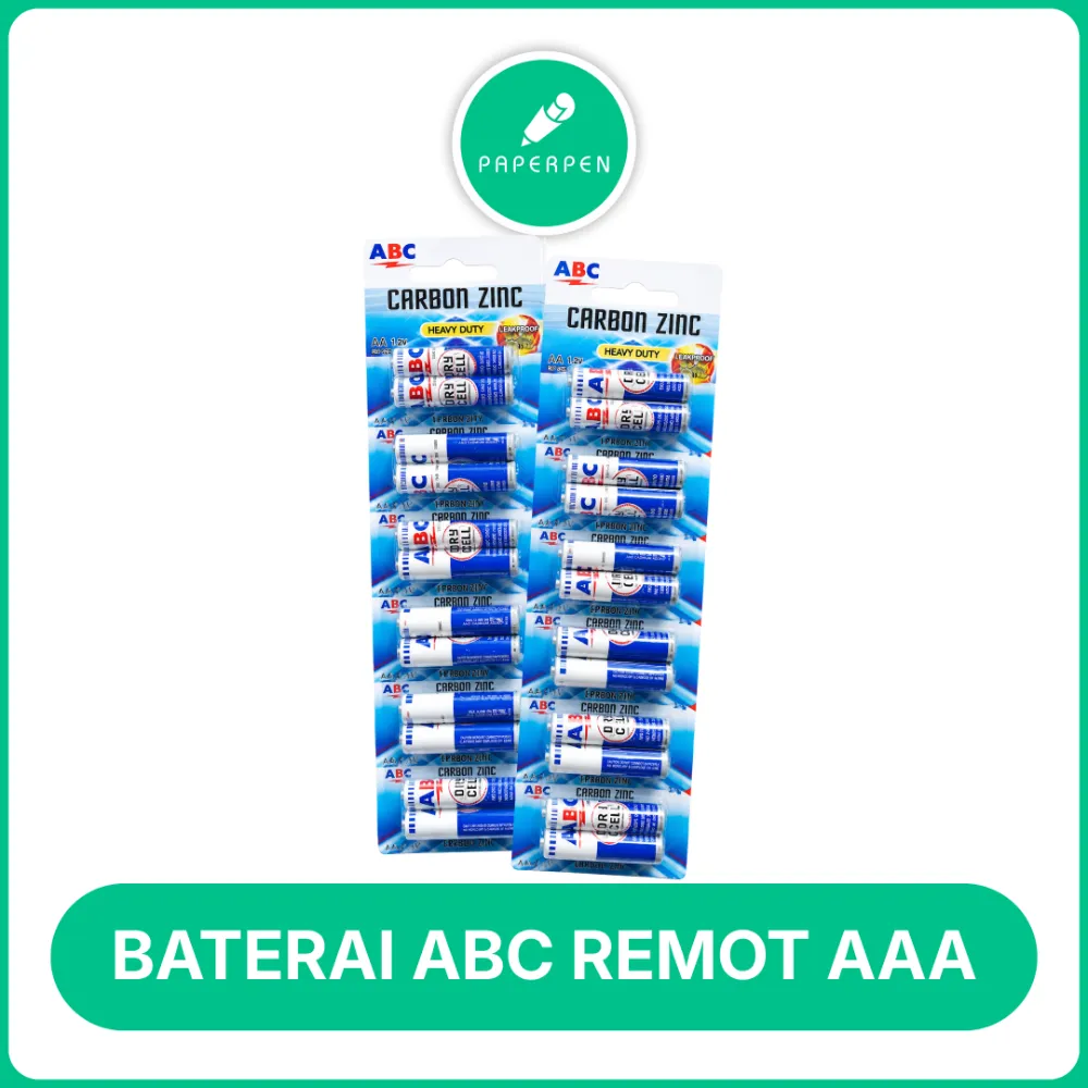 BATERAI ABC REMOT AAA BATERAI ABC REMOT AAA - Image 1