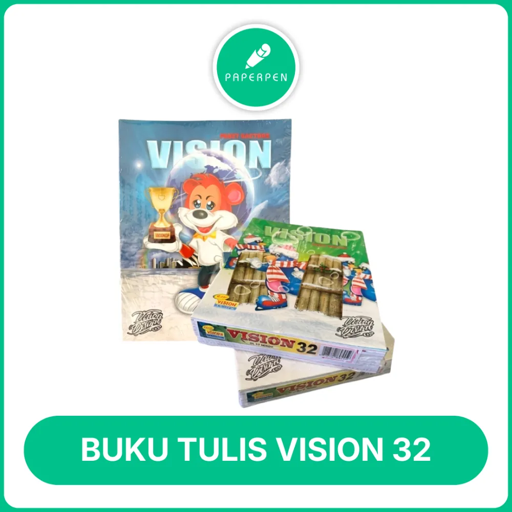 BUKU TULIS VISION 32 BUKU TULIS VISION 32 - Image 1